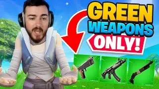 GREEN weapon * ONLY* challenge !! (how tough is it?)