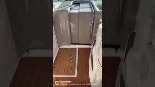 1998-2001 Sea Ray Sundancer 540 Swim Platform Cockpit Boat EVA Faux Teak Deck Floor Pad