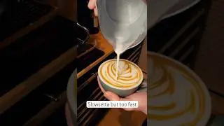 Texture was awesome but I need to slow down the pour