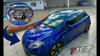 ROLÊ NOTURNO DE BRAVO T-JET STAGE 3 240 CV (TROQUEI A BMW EM UM BRAVO TJET)