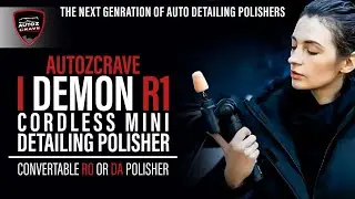 Autozcrave Mini Detailing Polisher cordless IDEMON R1|| Micro Car Detailing  Polisher Cordless 3.7V