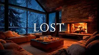 Peaceful Fireplace & Soft Piano Music | Background Music for Total Relaxation | 3 Hour No Ads