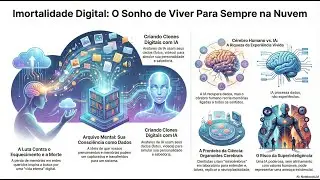 Imortalidade Digital: O Sonho de Viver para Sempre na Nuvem