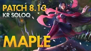FLASH WOLVES MAPLE - Irelia Mid Lane / Jungle (Gold Funneling)