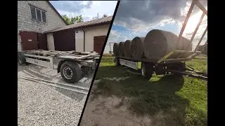 Budowa przyczepy do bel