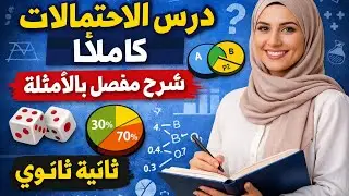  أقوى شرح لدرس الاحتمالات 😵&zwj;💫| ثانية ثانوي | فهم مضمون