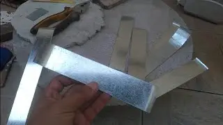 Como fazer gabarito para vaso de cimento | Consegui o material para fazer os gabaritos para venda