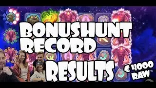 Bonushunt results of the Friday Special with the girls!