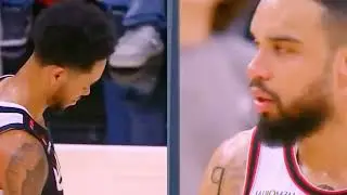 LaMelo Ball Hits a 3 and Claps Back at Thanasis Courtside 😱🔥