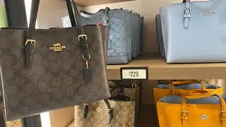 COACH OUTLET~SALE UP TO 70% OFF~BAG ~WALLET~SHOES ~CLOTHES #shopping #viral #trending