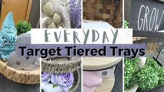 Target Tiered Tray Series || Everyday  || 2022