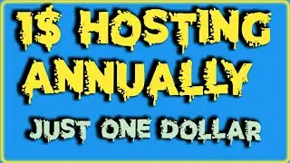 Cheap Web Hosting For Just One Dollar