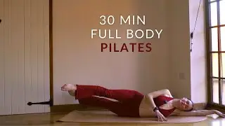 30 MIN PILATES WORKOUT | full body pilates workout for toning and strengthening | live verbal cues