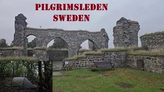 EXPLORING MONASTERY RUINS! 3 Days Backpacking Pilgrimsleden, Skaraborg, Sweden 4K VIDEO