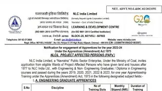 NLC India Ltd Apprentice Recruitment 2023 &ndash; Apply Online for 850 Posts