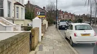 Clapham South Station 10 min to walk