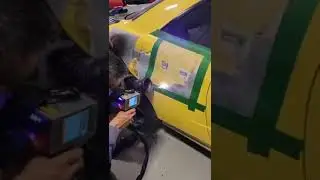 300W pulse laser cleaner for car paint removal #lasercleaningmachine #car #lasercleaning #pulse