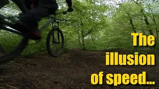 Exploring Judy Woods Bike Section and finding alternative route after someone removed my feature 😭