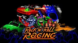 SEGA. 2 Players/Rock n' Roll Racing №1 #retro #sega #console
