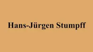 Hans-J&uuml;rgen Stumpff