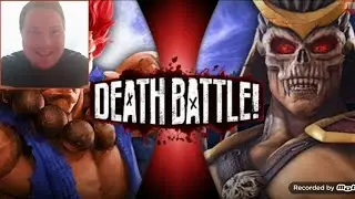 DEATH BATTLE - Akuma VS Shao Kahn Reaction + Review!