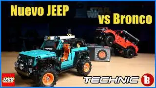 Nuevo LEGO Technic Jeep Wrangler Rubicon 42227 | &iquest;Mejor que el Ford Bronco 42213?