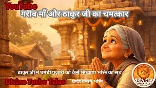 Garib Maa Ka Laddu vs Ghamandi Pujari | Thakur Ji Taught True Devotion | Bhakti Ki Divya Kahani