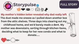 [FULL STORY]My mother's hidden letter revealed why dad really left
