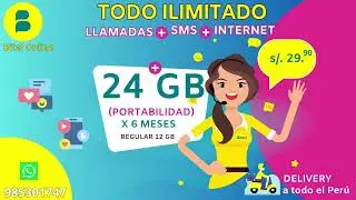 Bitel 29.90 Todo ilimitado