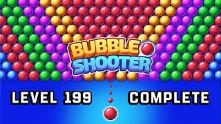 🎯 Bubble Shooter Level 199 | Perfect Aim & Full Walkthrough 💥 Bubble Shooter Gameplay | IVYGAMES
