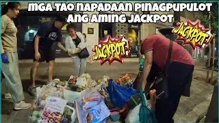 HULI SA AKTO SI SENIOR ANG PANGUNGUHA SA AMING NAPULOT | PULOT BASURA SA ABROAD | DUMPSTER DIVING