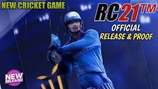 Real Cricket 21&trade; New Cricket Game Fresh Release || Rc21 Release date & Proof