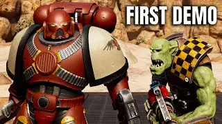 SPACE MARINE on UNREAL ENGINE 5! Fan-Made REMAKE | First Look Gameplay (4K)
