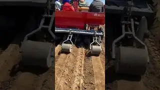 Potato seeding machine #farming #gardening #ytshorts #shortvideo #shorts