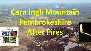Carn Ingli Mountain After Burning