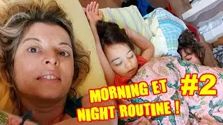 NIGHT & MORNING ROUTINE 24H CONFINEMENT BOUGIES ET DODO AVEC MAMAN DANS LE LIT #2 - VLOG DEMO JOUETS