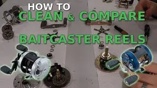 How to CLEAN and COMPARE Abu Garcia C3 & C4 Baitcaster Reels | Full Walkthrough