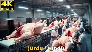 Chicken Ka Safar | Chicken Meat Processing Factory | Murghi Ka Safar Cutting Se Packing Tak