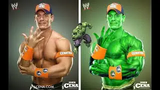 John Cena Hulk Fitness Poster Photoshop # Body Feature