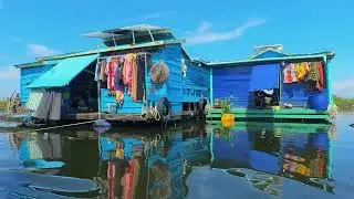 Life on Water: Inside Kampong Luong Floating Village | Tonl&eacute; Sap Lake, Cambodia 