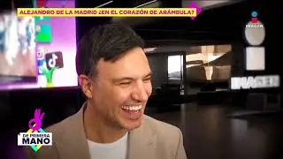 ¡Alejandro de la Madrid DESMIENTE ROMANCE con Aracely Arámbula! | De Primera Mano