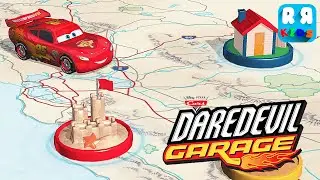 Cars Daredevil Garage: New Update 3 NEW tracks featuring Mattel story sets - iOS - Gameplay Video