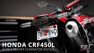 How to install an Elite-1 Fender Eliminator on a 2019+ Honda CRF450L by TST Industries