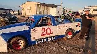 Sullivan Racing is live! Super Truck Bike Night Vado Speedway Main Event.