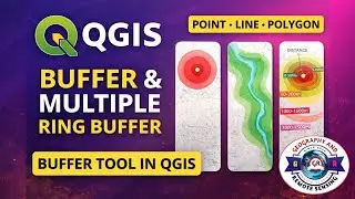 QGIS Buffer Analysis | Create Buffer for Point Line Polygon | Multiple Ring Buffer in QGIS |