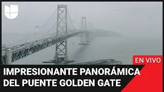 🌁 Impresionante panorámica del puente Golden Gate, el más famoso de San Francisco.