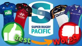 RANKING THE 2022 SUPER RUGBY HOME JERSEYS! (W/ ANDY B)
