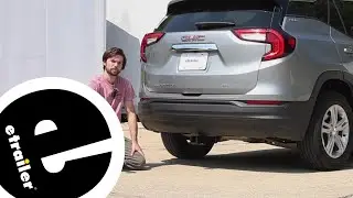 etrailer | TowSmart Class III Trailer Hitch Step-By-Step Installation - 2024 GMC Terrain