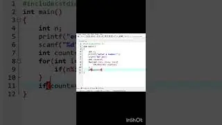 How to check number is prime or not in c language //  hot to print prime number in c #deshicoder