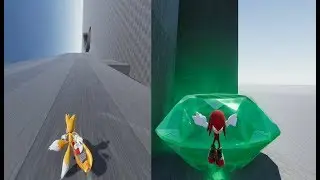 Sonic Project Hero - Tails & Knuckles Gameplay